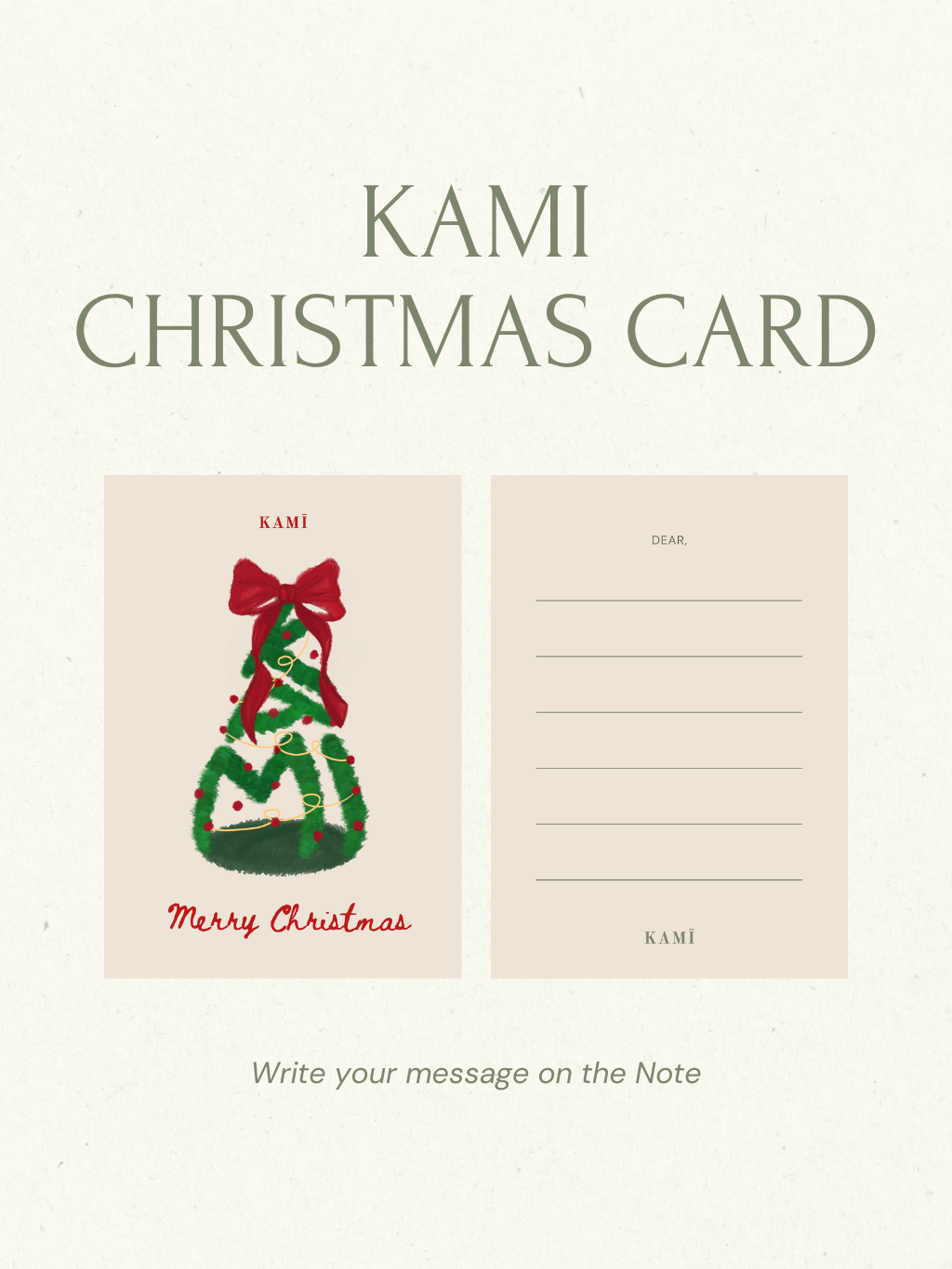 KAMI Christmas Card