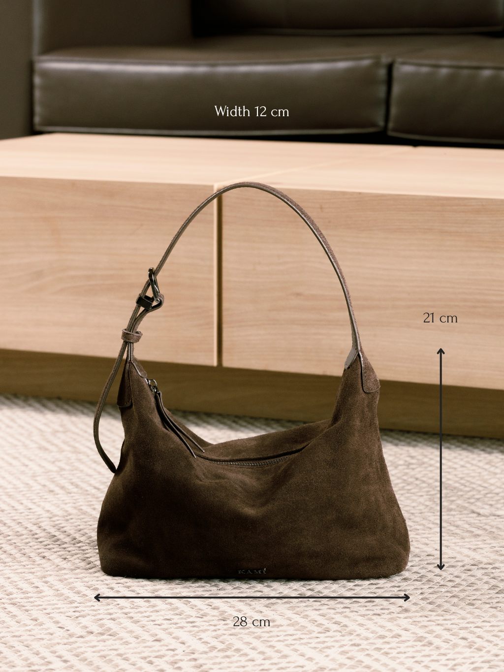 Small Roche Genuine Leather Bag